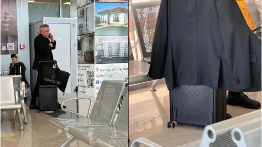 Barbu, cu geantă Vuitton de lux: „Nu știu cât costă, am primit-o cadou”