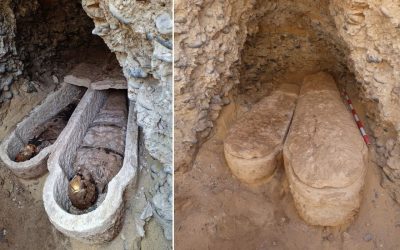 Mormânt ROMAN SECRETS: Iliada lui Homer, descoperită într-o mumie egipteană