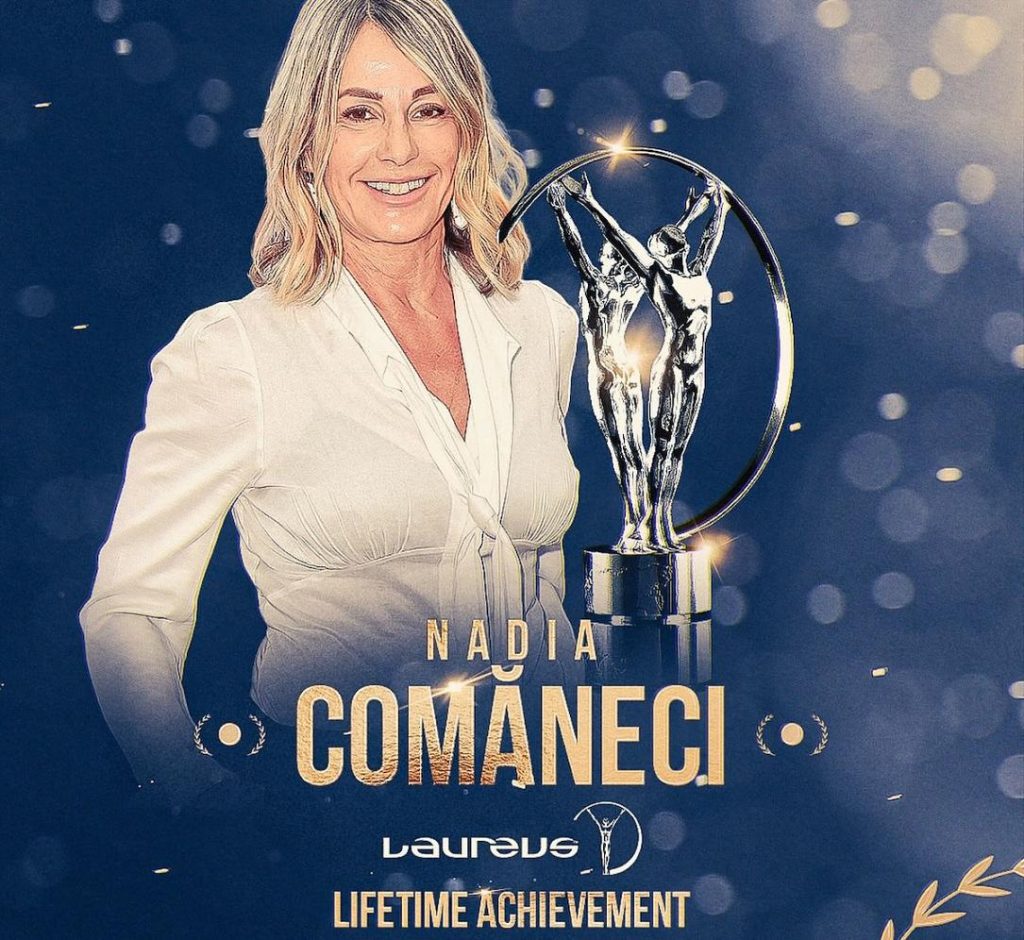 Nadia Comăneci, glorie a României, premiată cu Laureus pentru întreaga carieră