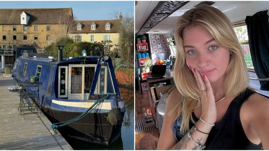 O tânără din Marea Britanie a ales să-și schimbe radical viața și locuiește acum pe o barcă veche, pe care a renovat-o singură