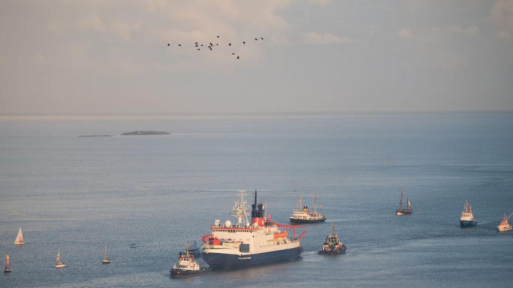 Insulă FANTOMĂ, descoperită ACCIDENTAL de un spărgător de gheață