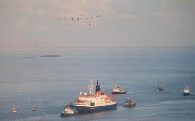 Insulă FANTOMĂ, descoperită ACCIDENTAL de un spărgător de gheață