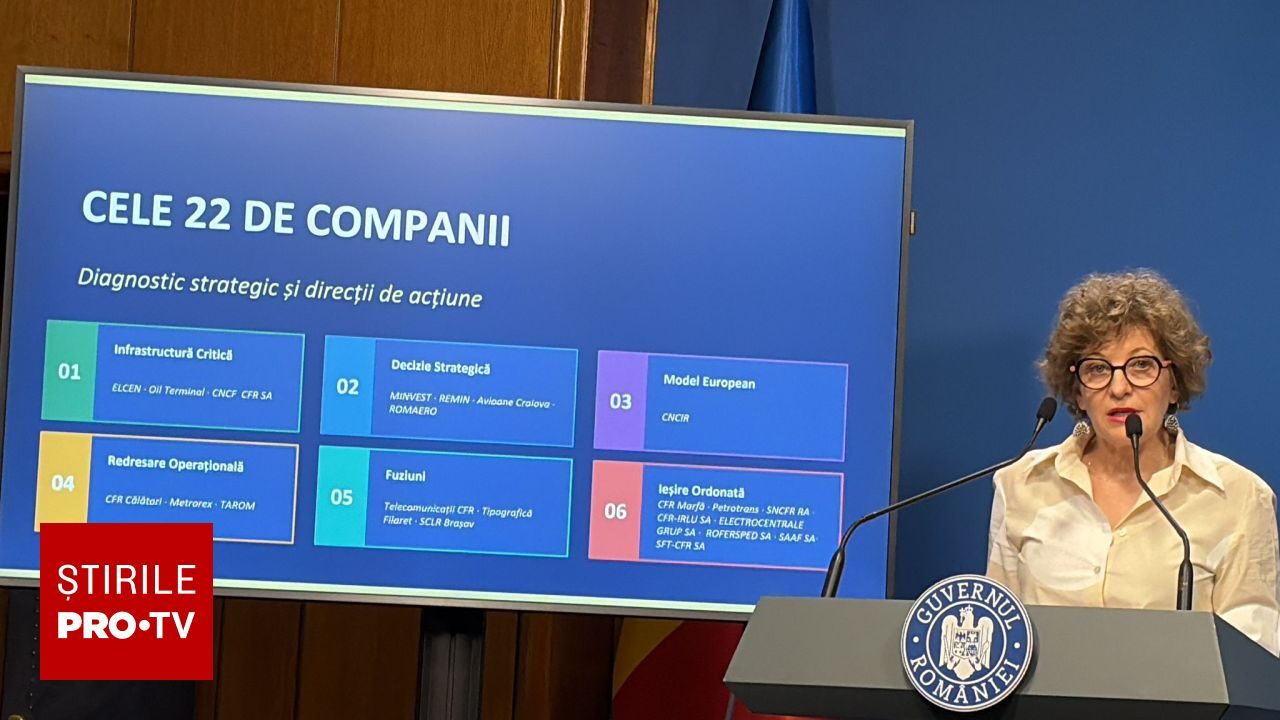 Oana Gheorghiu: 1.500 de companii de stat, „găuri negre” ce risipesc bani