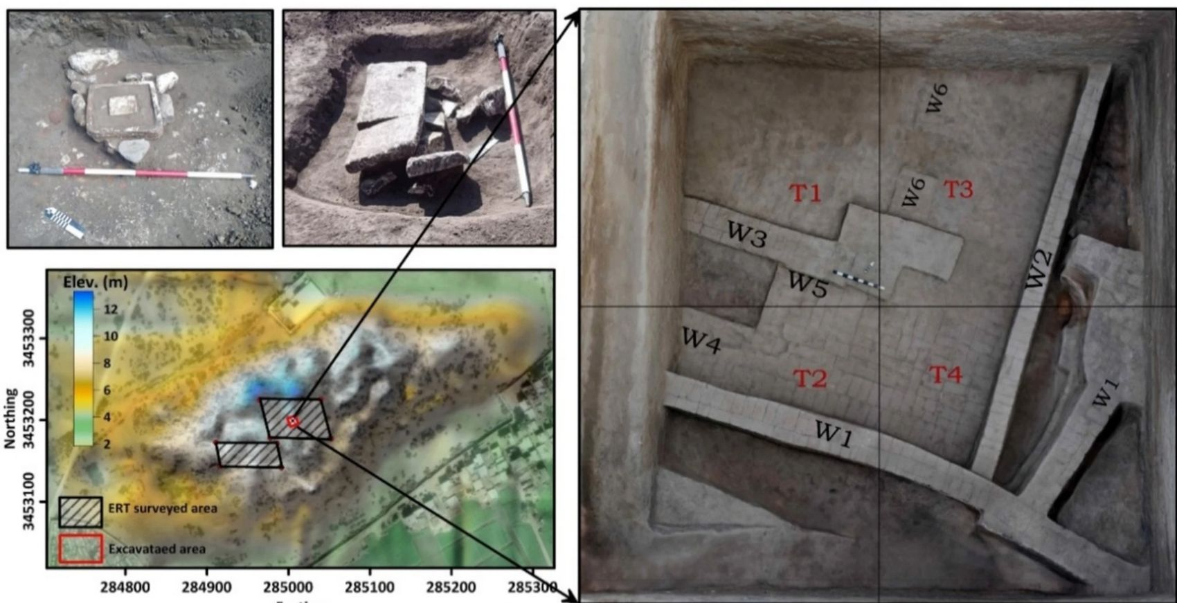 O structură antică misterioasă a fost scoasă la iveală sub ruinele unui oraș egiptean, grație unor tehnologii moderne de scanare, anunță arheologii