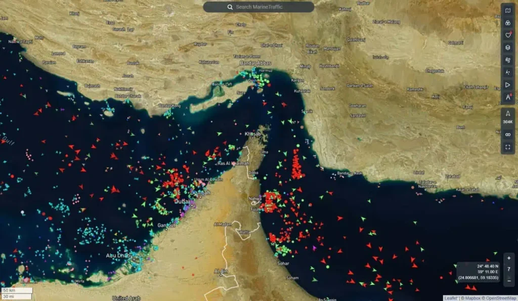 Iranul își consolidează controlul asupra Strâmtorii Ormuz, limitând traficul naval și impunând taxe de trecere, conform informațiilor obținute de la mediatori arabi