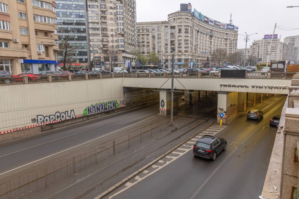 Pasajul Victoriei din Capitală, blocat din nou: Intră în reparații capitale Bucureștenii se pregătesc de noi restricții de circulație