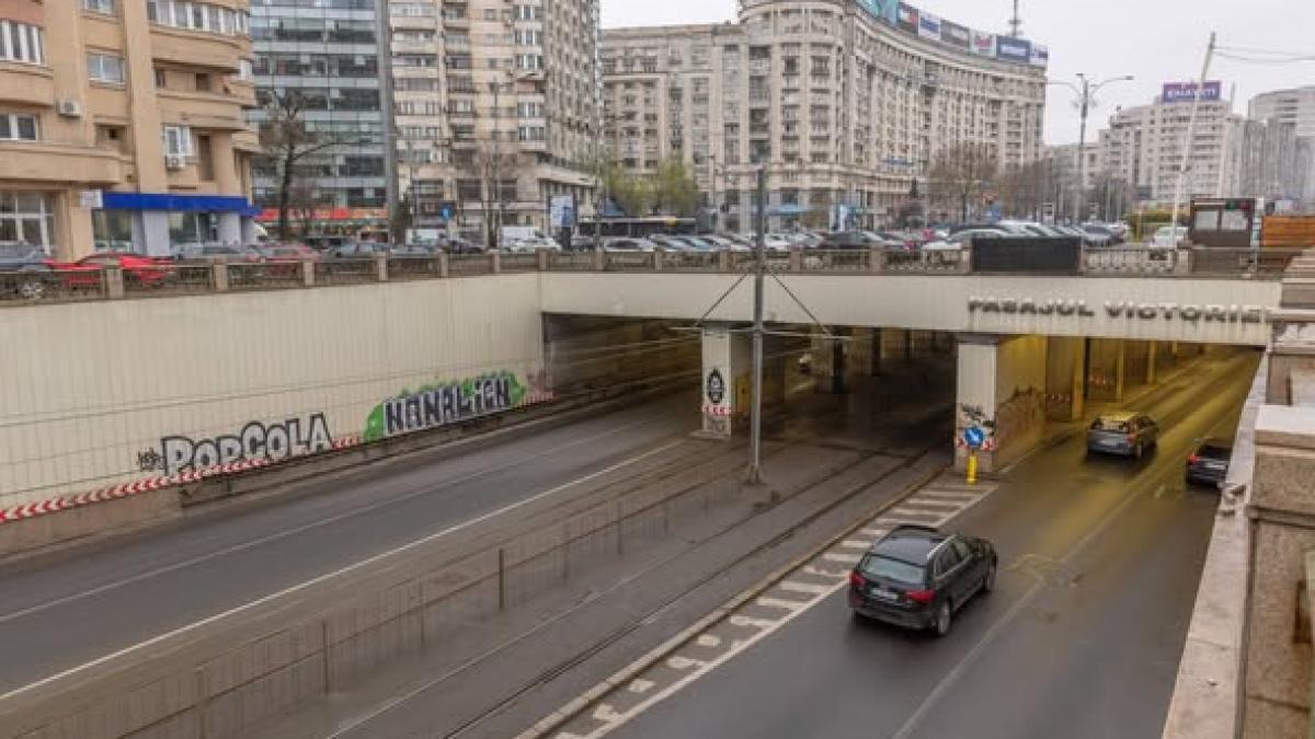 Pasajul Victoriei, pericol pentru bucureșteni: Reabilitarea, 50 milioane euro