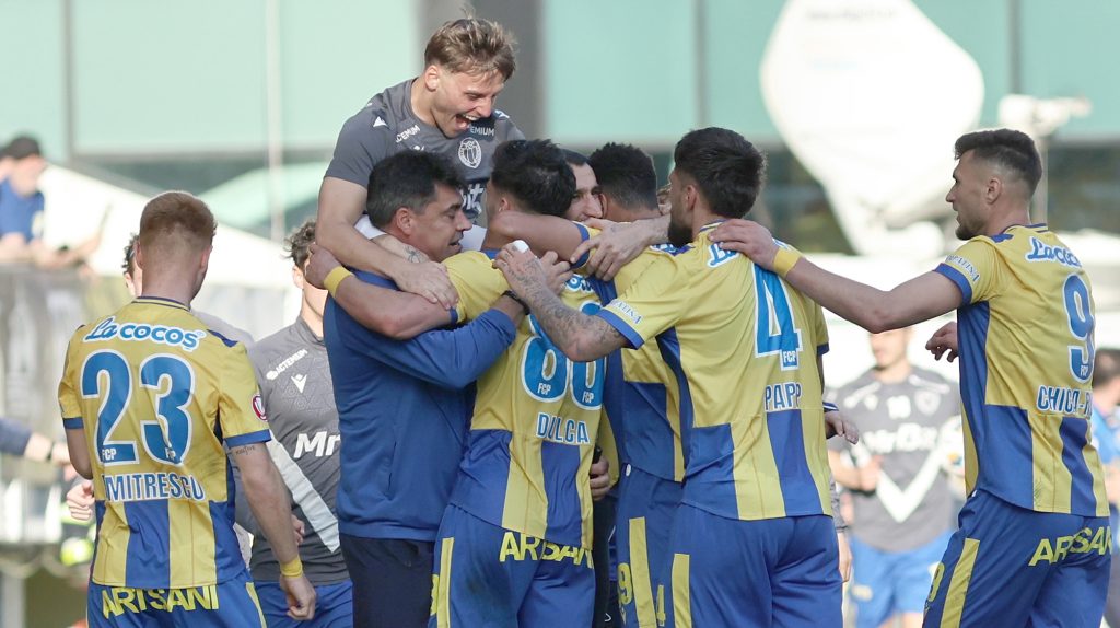 Start: Meciul dintre FC Petrolul Ploiești și FK Csikszereda, din etapa a treia a play-out-ului Superligii, sezonul 2025/2026, s-a încheiat cu scorul de 2-0