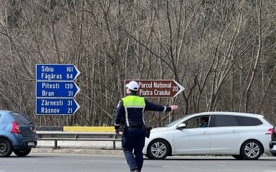 Agitație pe DN1 Brașov-București: Polițiștii recomandă rute ocolitoare