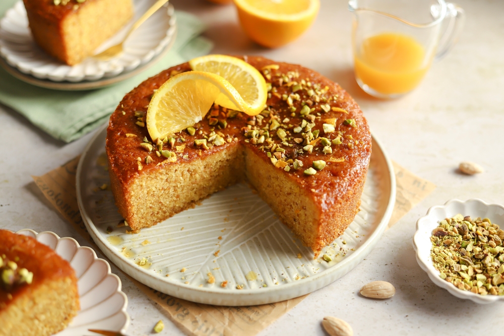 Desert de post: Prăjitura cu lămâie și mălai, o explozie de gust