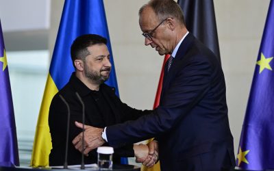 Zelenski, la Berlin: Ajutor financiar și militar, pe agenda discuțiilor cu Merz