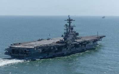 Avionul USS George H.W. Bush, în MEDITERANĂ: Unde merge gigantul nuclear American