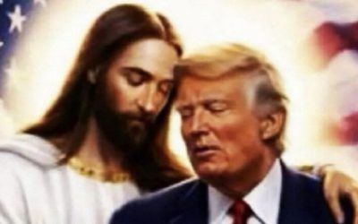 Trump, iar în centrul scandalului: Imagine cu Iisus, ștearsă Rapid de pe rețele