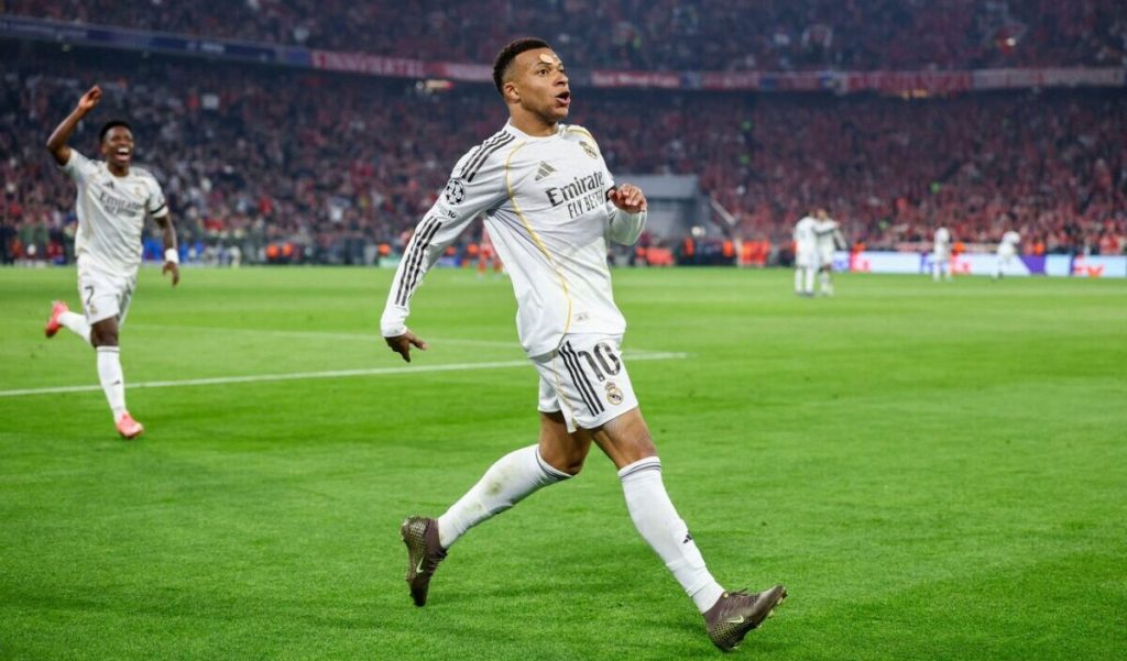 Mbappe, letal în Bayern – Real Madrid: Francezul intră în istoria Champions League