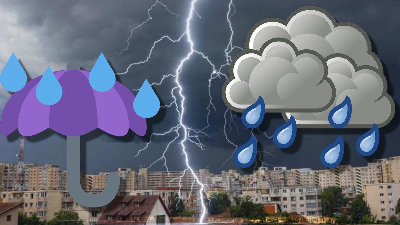Vreme severă pe 17 aprilie 2026: Ploi, vânt puternic și grindină în România