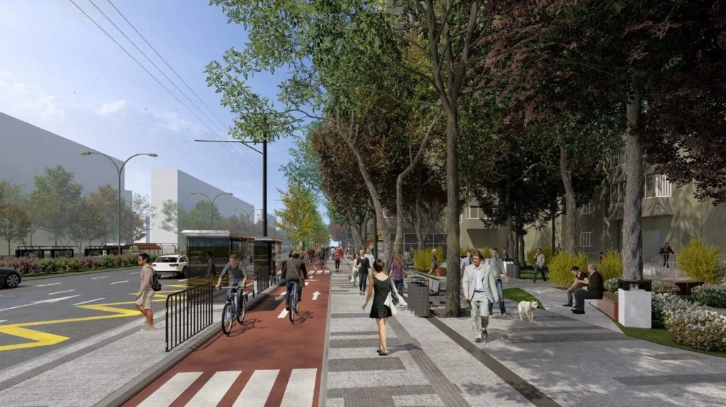 Șantier COLOSAL pe Iuliu Maniu: Sectorul 6 „sacrifică” benzile auto pentru piste de biciclete