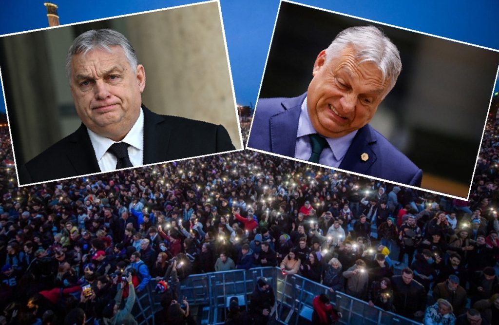 Manifestație URIAȘĂ în Ungaria: 100.000 de oameni strigă „Afară cu rușii”
