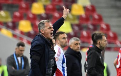 Ce le-a zis Stjepan Tomas jucătorilor FCSB la pauză, după 4-0 cu Oțelul