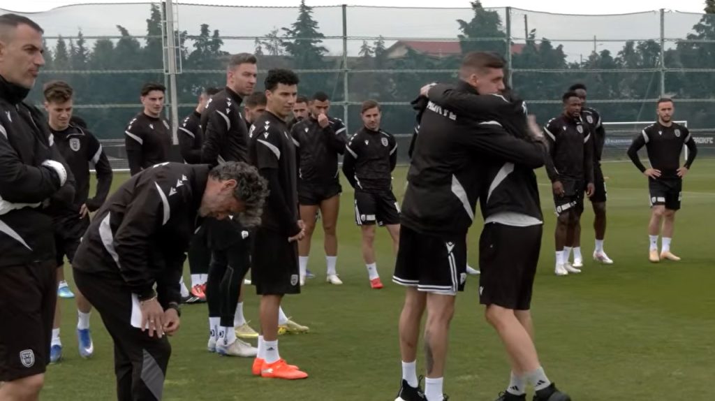 Răzvan Lucescu, moment special la antrenamentul lui PAOK Salonic