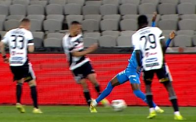 Mikel Etim, OUT după 20 de minute la U Cluj – Craiova: Mikanovic urlă de durere