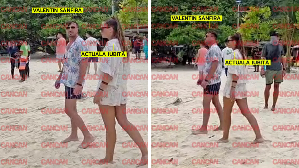 Sanfira, uitare rapidă? Artistul, surprins cu o sosie a Codruței Filip