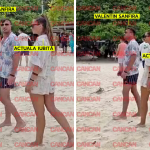 Sanfira, uitare rapidă? Artistul, surprins cu o sosie a Codruței Filip