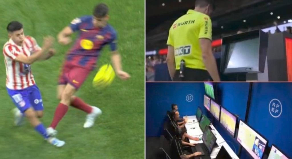 SCANDAL LA MADRID: BARCELONA, VICTorie CONtroversATĂ ÎN FAȚA LUI ATLETICO, CU UN GOL ȘI UN ROȘU ANULATE MADRID, 26 aprilie 2024 – Campioana EN-titre a Spaniei, FC Barcelona, a obținut o victorie importantă pe terenul lui Atletico Madrid, scor 2-1, într-un meci crucial pentru lupta la titlu