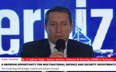 Adrian Duță (KPMG): Armata și industria, dezvoltare în paralel pentru apărare