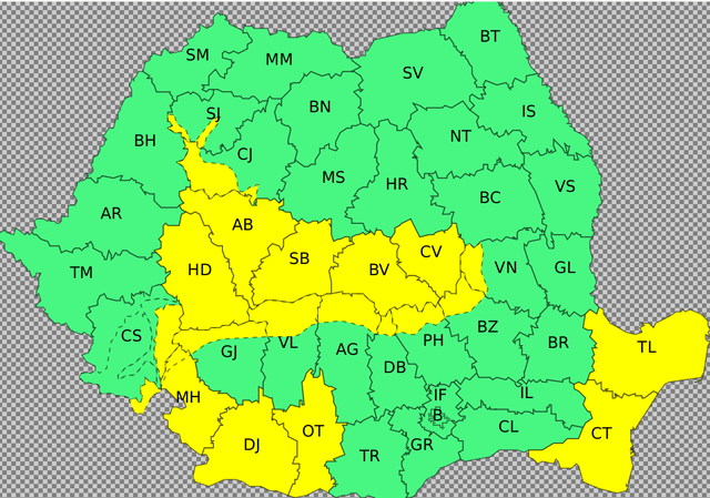 Vremea se răcește drastic: Ploi, vânt puternic și ninsori la munte