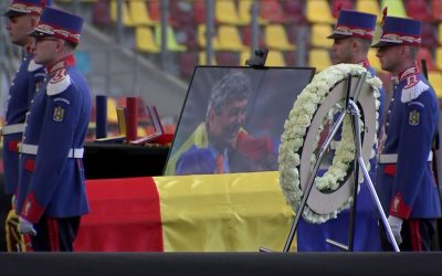 Moment jenant la meciul FCSB – Oțelul: Ce s-a întâmplat în minutul de reculegere pentru Mircea Lucescu?