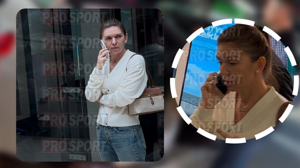 Simona Halep, la cumpărături: Gânduri grele, priviri ascunse