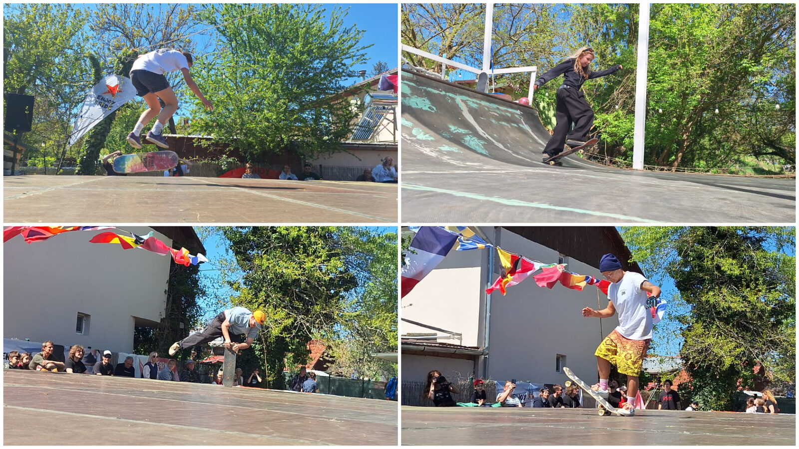 Skateboarding Freestyle de RONUNE mondial, la Arad