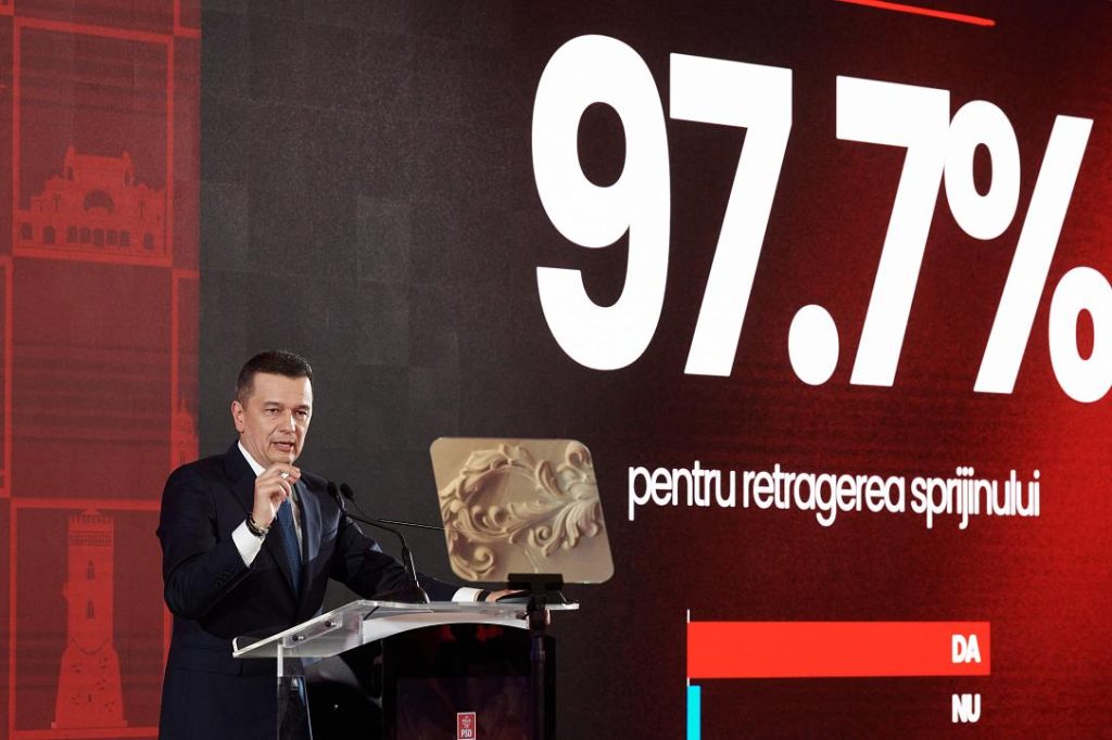 PSD trântește ușa în nas premierului liberal