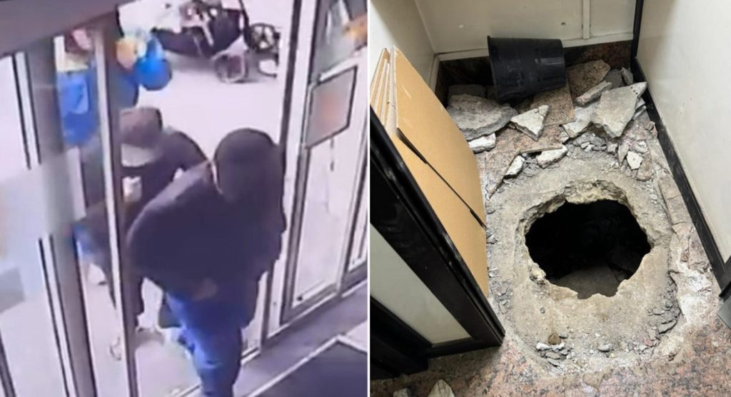 Hoții au dat lovitura la Napoli: Jaf spectaculos prin canalizare, fără nicio urmă