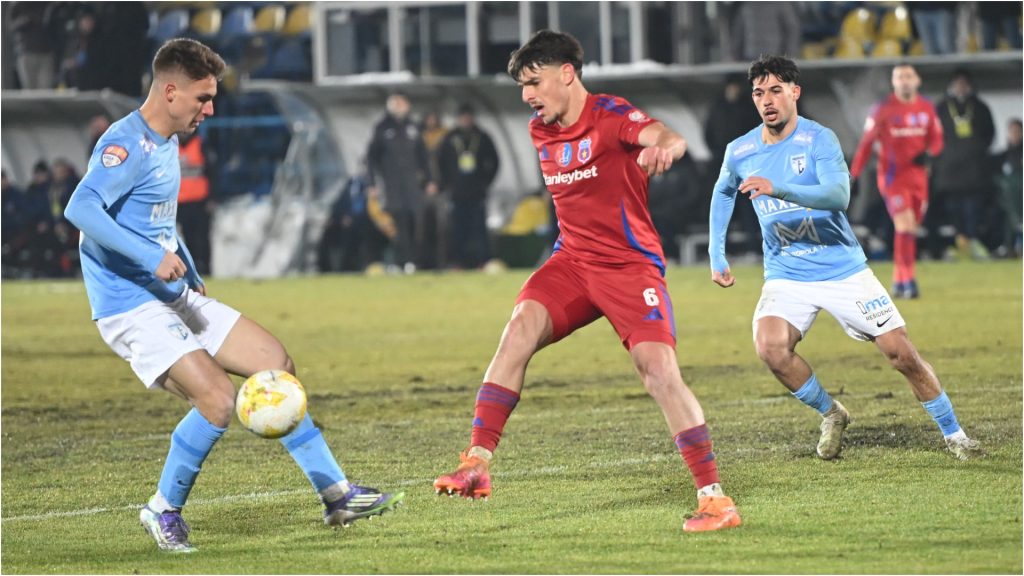 Voluntari – Steaua, duel de Liga 2: Ilfovenii înving clar pe „Anghel Iordănescu”