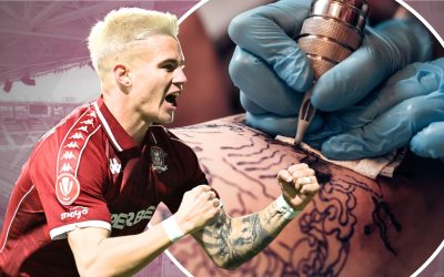 Claudiu Petrila, show total: Tatuajele secrete ale vedetei Rapidului, dezvăluite
