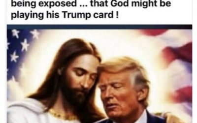 Trump, din nou în centrul atenției: Fotografia controversată cu Iisus, creată de AI