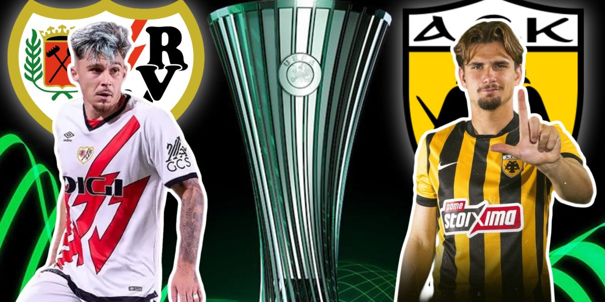 Rayo – AEK: Rațiu titular! Marin rezervă, gol Rapid în Conference League