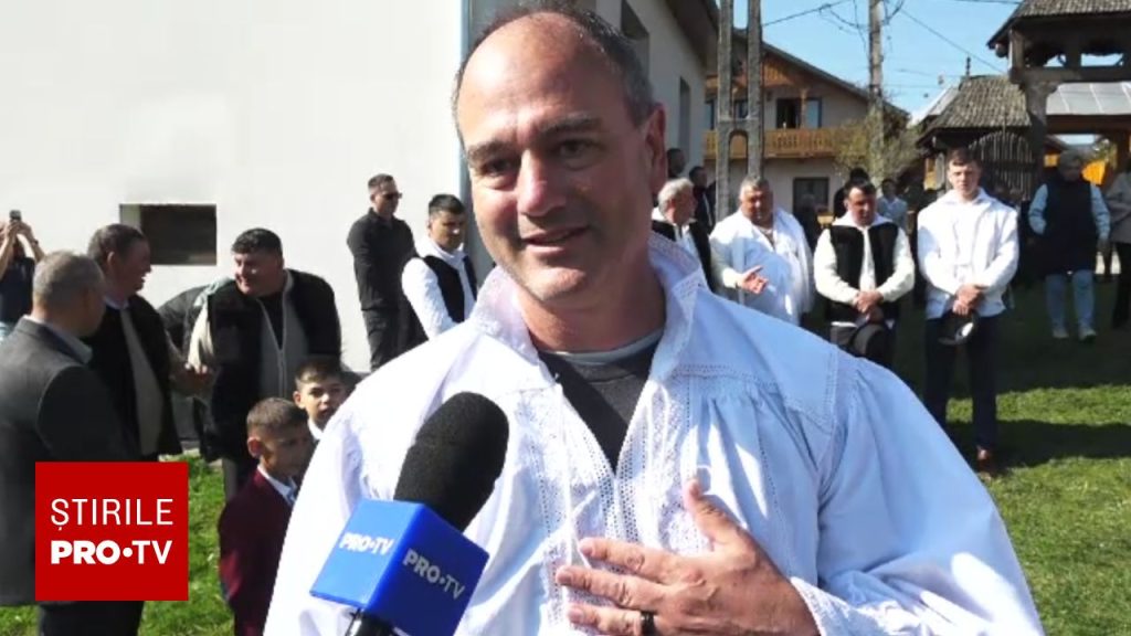 Americanul cucerit de slujba de Paște din Breb: „Îmi place România”