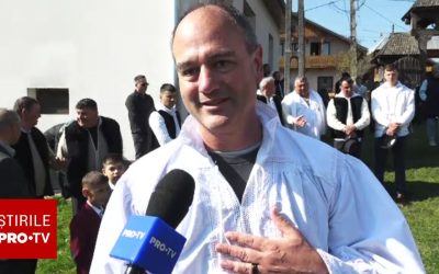 Americanul cucerit de slujba de Paște din Breb: „Îmi place România”