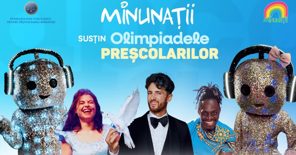 Minunații, concert pentru copiii olimpicilor Preșcolari