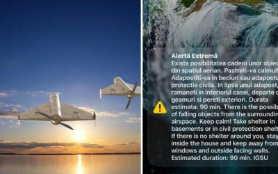 Atac cu drone rusești lângă România: RO-Alert în Tulcea, alertă maximă