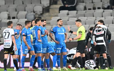 „U” Cluj, spectacol cu Craiova: Ardelenii, favoriți la titlu după o victorie categorică