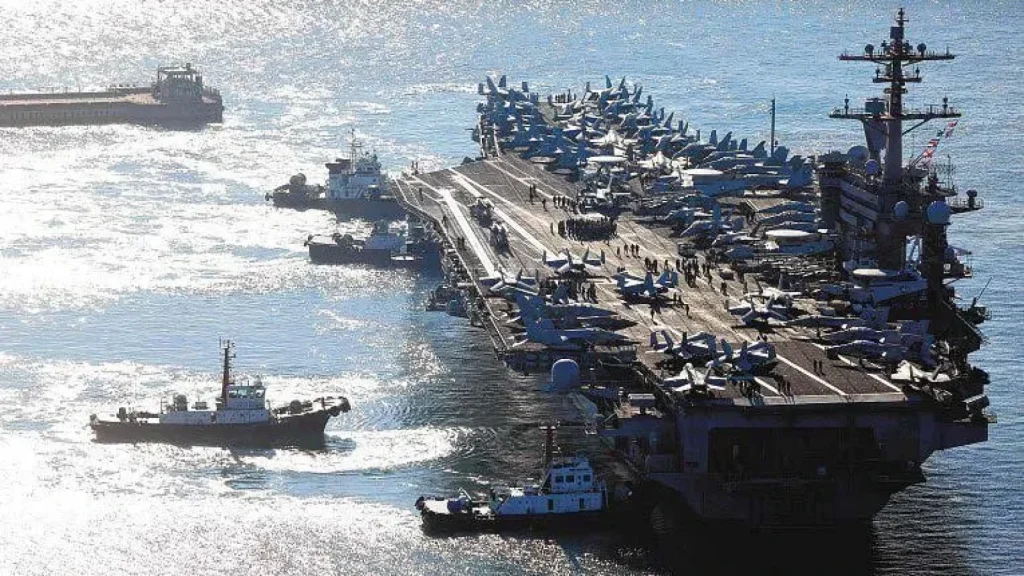 Blocadă navală: Distrugător american pe urmele petrolierelor iraniene