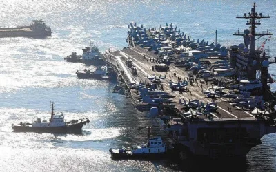 Blocadă navală: Distrugător american pe urmele petrolierelor iraniene