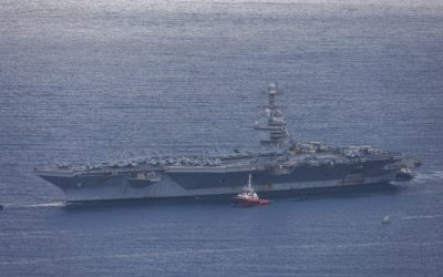 Gigantul USS Gerald Ford revine în Orientul Mijlociu, pe fondul tensiunilor