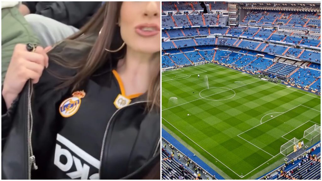 Vedeta din România, fascinată de stadionul Real: „Wow, un copil fericit!”