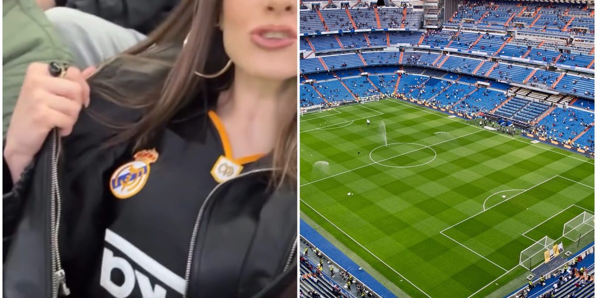 Vedeta din România, fascinată de stadionul Real: „Wow, un copil fericit!”