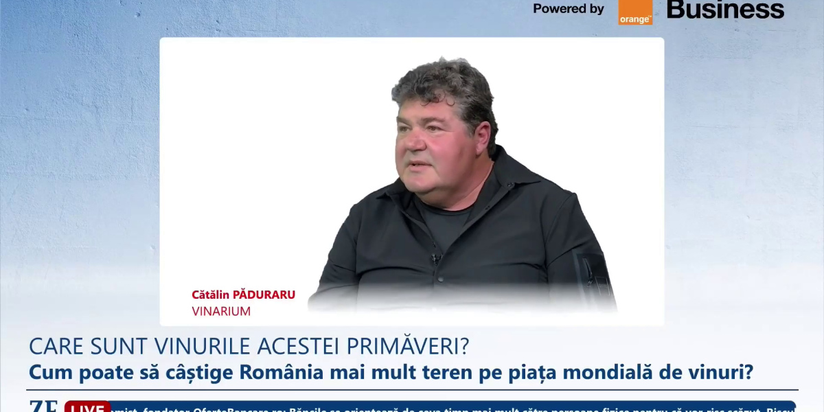 Ce vinuri românești alegem de sărbători? Cătălin Păduraru recomandă Feteasca Neagră din România
