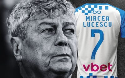 Lucian, omagiul pentru Mircea Lucescu la Hunedoara: Chipul „Il Luce” pe tricouri
